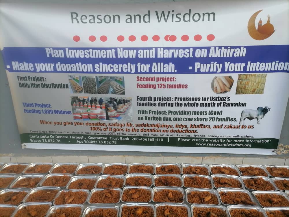 April 1st Marks Continued Iftar Distribution and Intensified Worship at School for Brighter Future, Powered by Reason and Wisdom